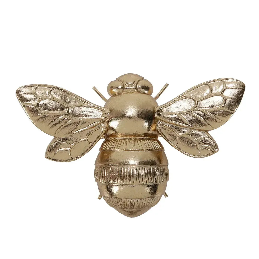 Adorno Decorativo Abelha Bee Happy Poliresina 6x9,5x14cm Tuut