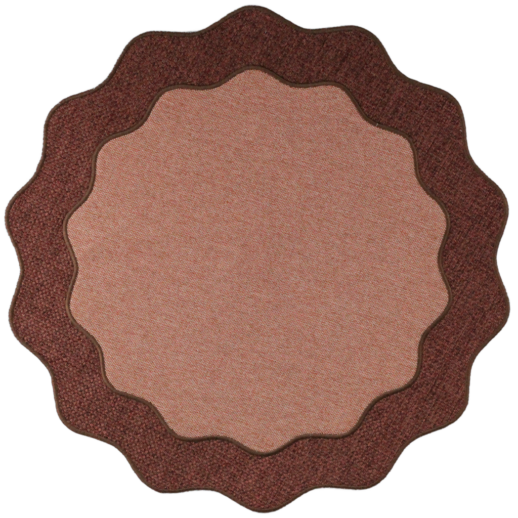 Jogo Americano Rustico Terracota 42cm
