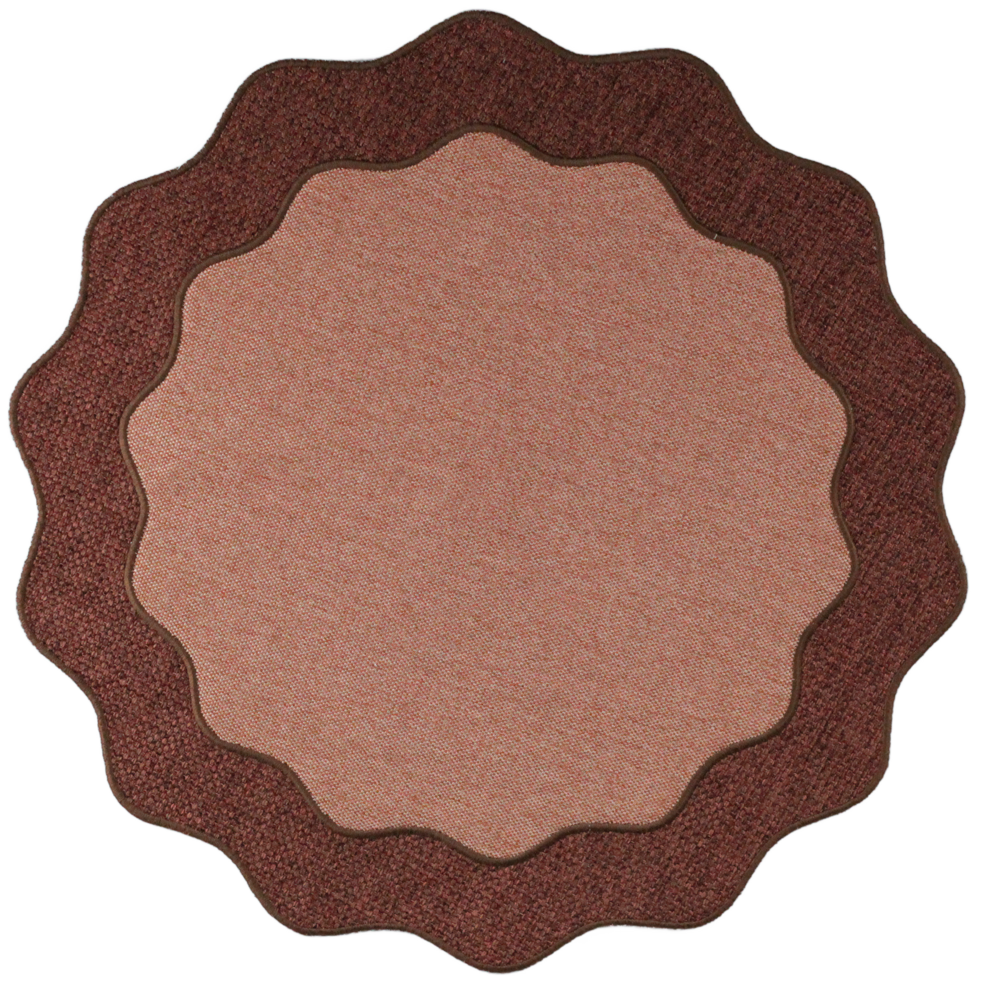 Jogo Americano Rustico Terracota 42cm