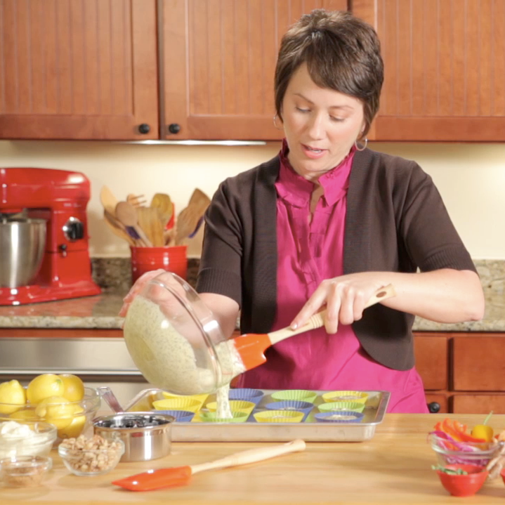 Colher Grande de Silicone Azure Le Creuset Venus