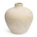 Vaso Fibra de Vidro Bege 40,5x40cm Mart