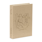 Livro Caixa Antropofagia Bege MDF e PU 28x20x4cm Mart