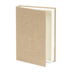 Livro Caixa Antropofagia Bege MDF e PU 28x20x4cm Mart