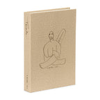 Livro Caixa A Negra Bege MDF e PU 25x18x4cm Mart