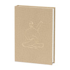 Livro Caixa A Negra Bege MDF e PU 25x18x4cm Mart