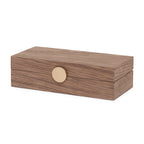 Caixa em MDF Laminado Grande Marrom 7x30x15,5cm Mart