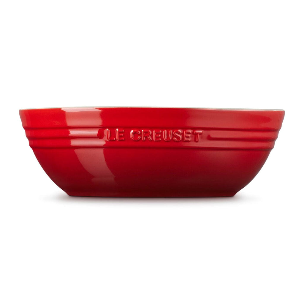 Bowl para Servir Oval Cerâmica Vermelho 29cm Le Creuset