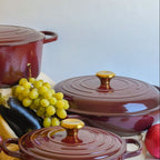 Caçarola Buffet Signature Rhone com Pegador Dourado 3,2L 30cm Le Creuset