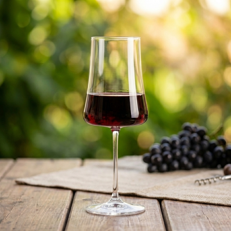 Kit com 6 Taças para Vinho em Cristal Bohemia Sommelier 460ml
