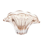 Adorno Decorativo Vidro Italy Dourado 20x8x10cm
