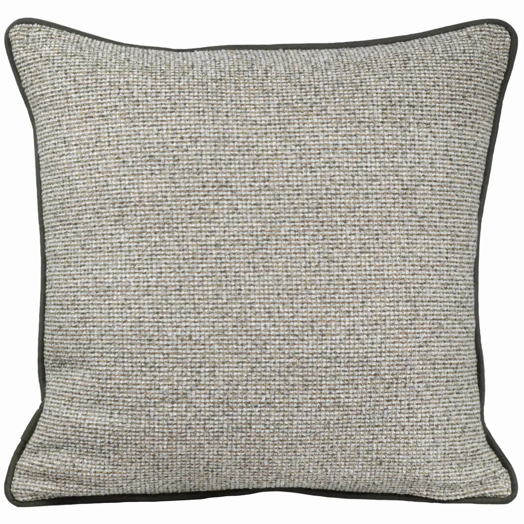Almofada Rustica Cordão Camurça Musgo 52x52
