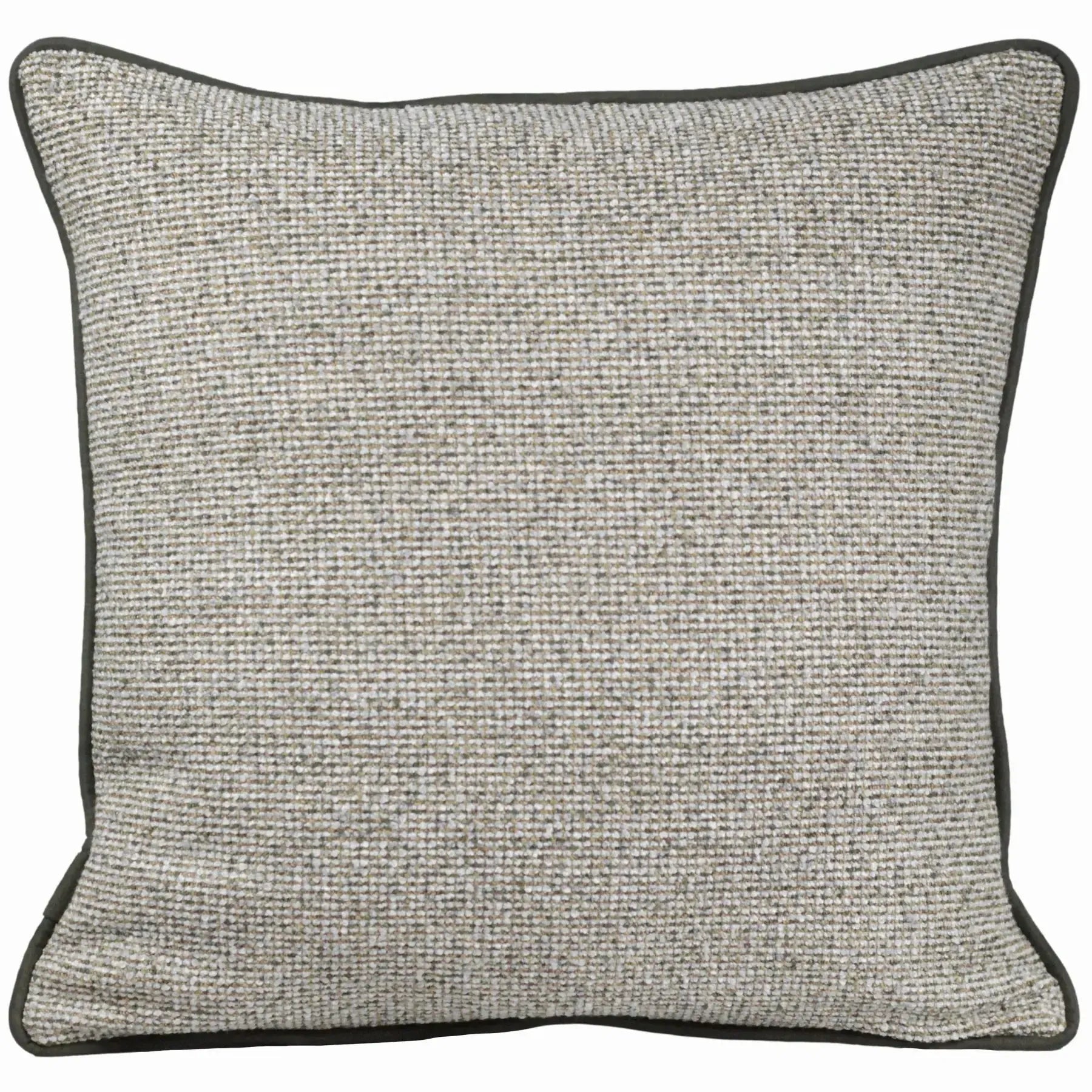 Almofada Rustica Cordão Camurça Musgo 52x52