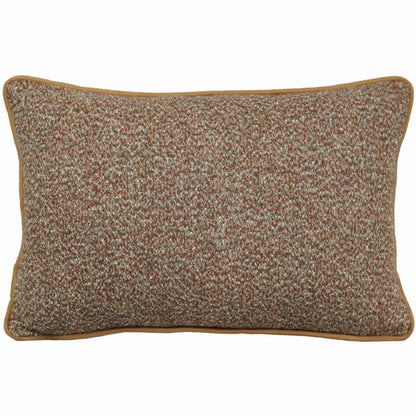 Almofada Rustica Cordão Camurça Ocre 35x52