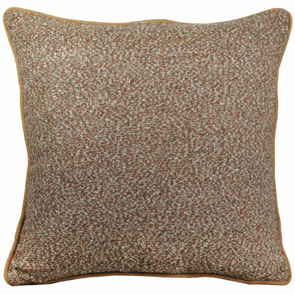 Almofada Rustica Cordão Camurça Ocre 52x52