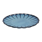 Aparelho de Jantar Cerâmica Scallop Azul 24 peças Wolff