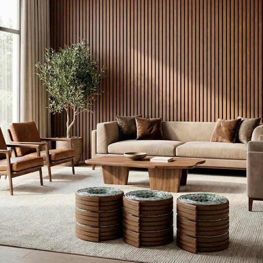 Kit Rolos de Paineis Ripados Autocolantes Practlar®