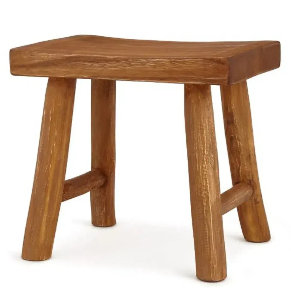 Banco em Madeira 31x34,5x22,5cm Mart