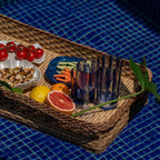 Bandeja Flutuante 80cm Vime Bege