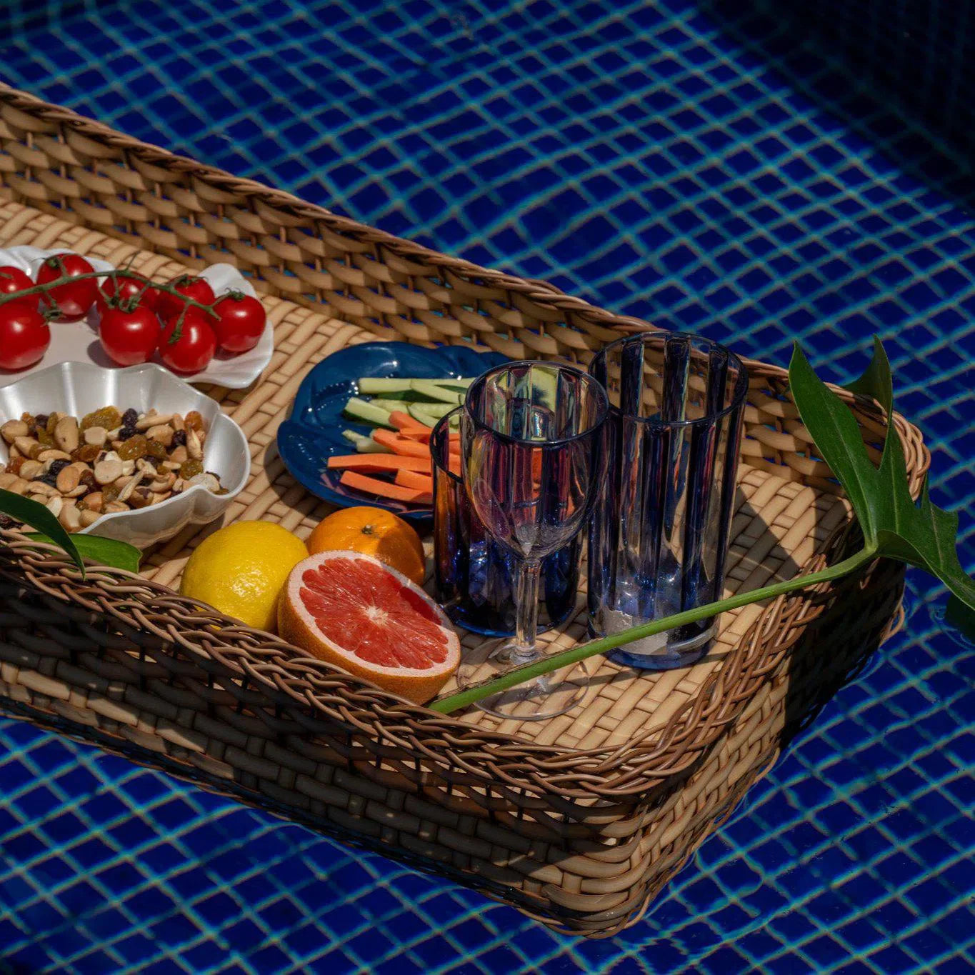 Bandeja Flutuante 80cm Vime Bege