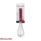 Batedor de Ovos Profissional Fouet Inox Vermelho KitchenAid