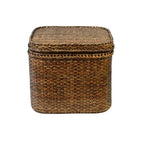 Baú/Mesa de Centro Retangular em Rattan Bahali 60x60x50cm