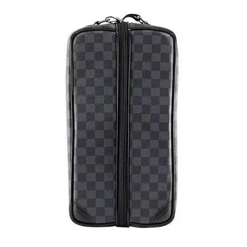 Bolsa Térmica Porta Vinho Lisa Cinza para 2 Vinhos