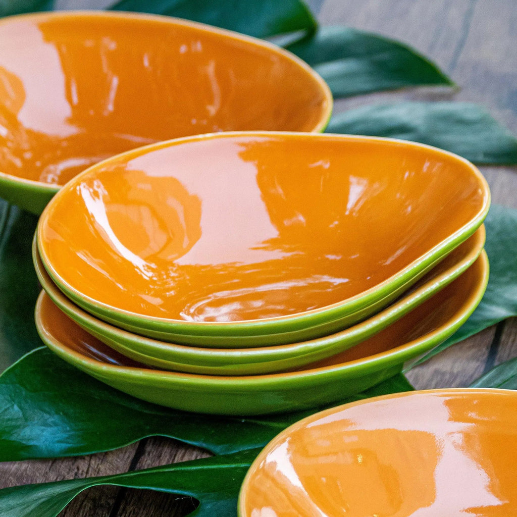 Bowl Cerâmica Frutas Mamão 400ml Scalla