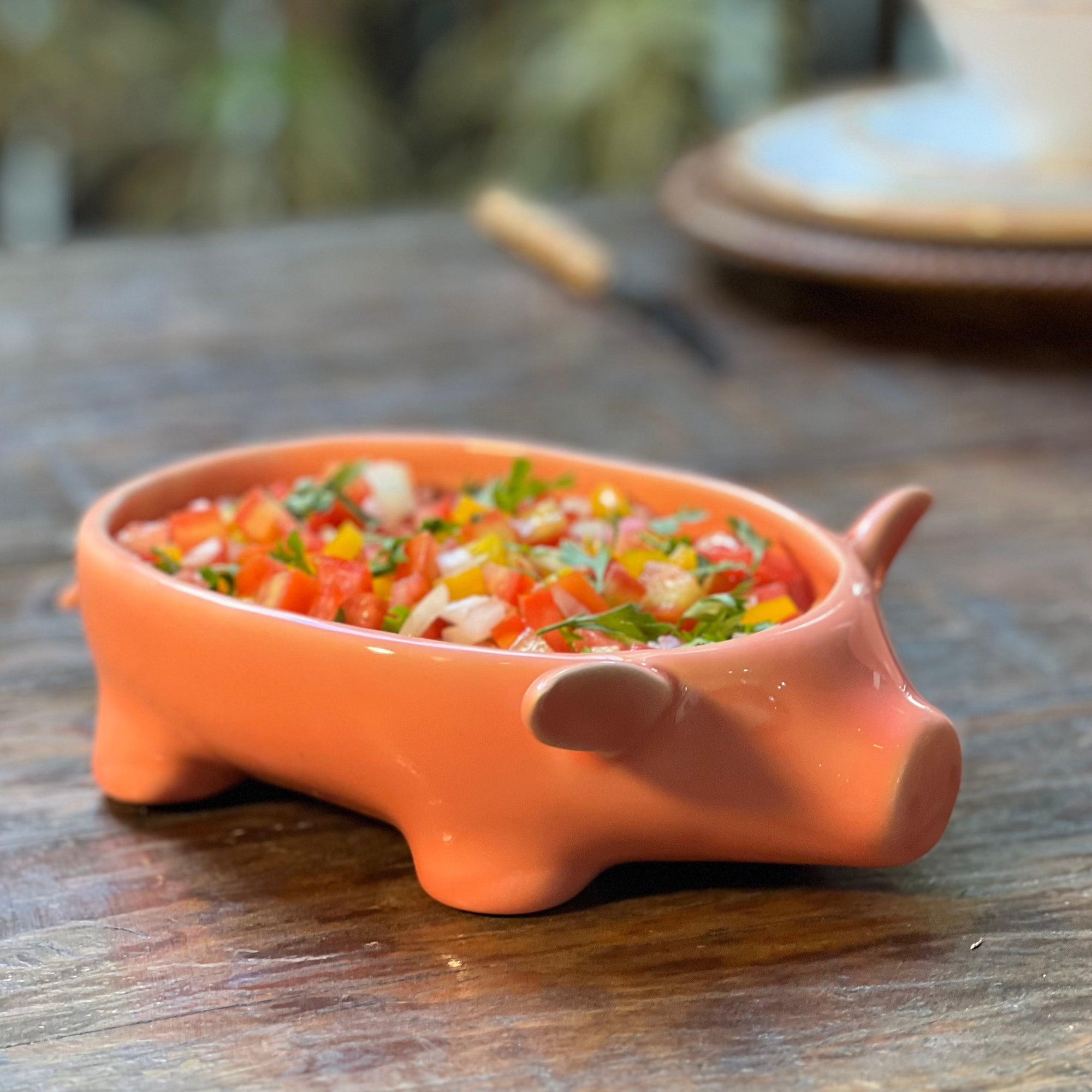 Bowl Cerâmica Porquinho 620ml Scalla