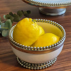Bowl de Cerâmica Bolinhas Object Bahali 33cm