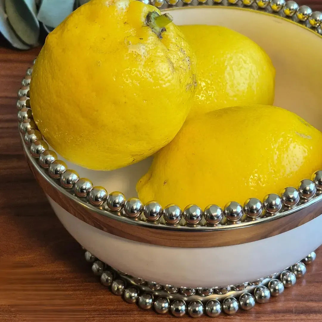 Bowl de Cerâmica Bolinhas Object Bahali 33cm