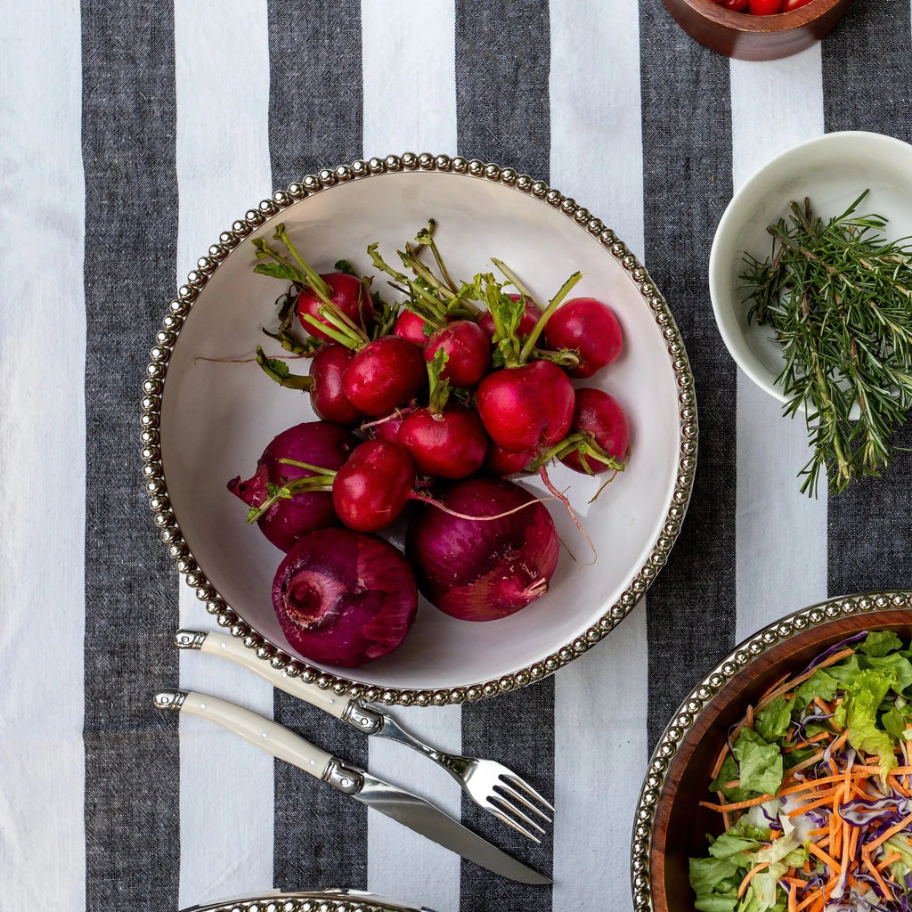 Bowl de Cerâmica Bolinhas Object Bahali 33cm