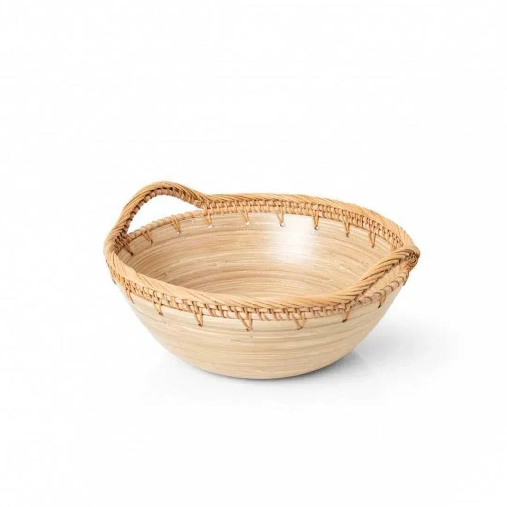 Bowl em Rattan com Alças Duo 31cm