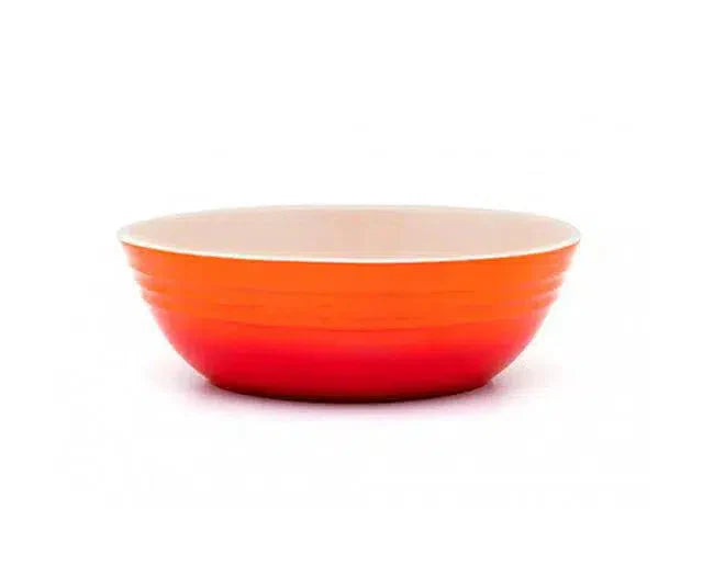 Bowl para Servir Oval Cerâmica Vermelho 29cm Le Creuset