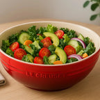 Bowl para Servir Oval Cerâmica Vermelha 29cm Le Creuset