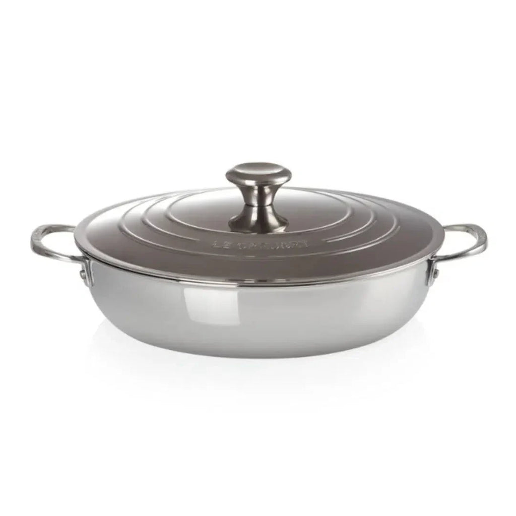 PRÉ-VENDA: Caçarola Buffet 3-Ply Signature 30cm Le Creuset