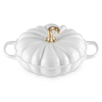Caçarola Buffet Abóbora Halloween Signature Branco 2,5L 28cm Le Creuset