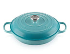 Caçarola Buffet Signature Azul Caribe 3,2L 30cm Le Creuset