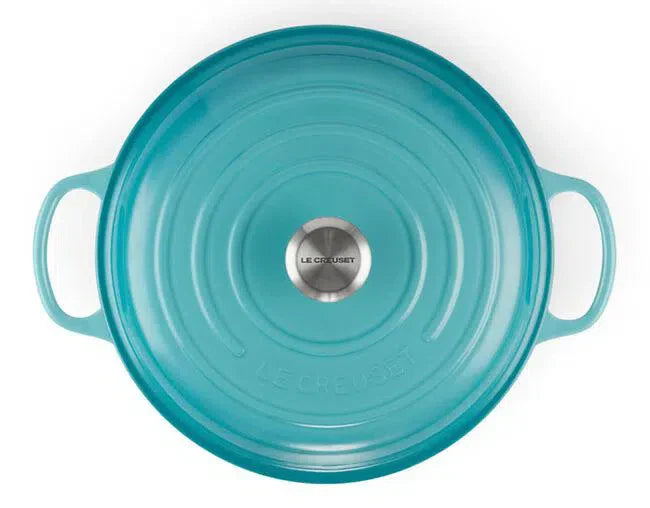 Caçarola Buffet Signature Azul Caribe 3,2L 30cm Le Creuset