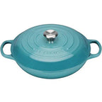 Caçarola Buffet Signature Azul Caribe 3,2L 30cm Le Creuset