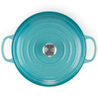 Caçarola Buffet Signature Azul Caribe 3,2L 30cm Le Creuset