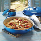Caçarola Buffet Signature Azul Marseille 3,2L 30cm Le Creuset
