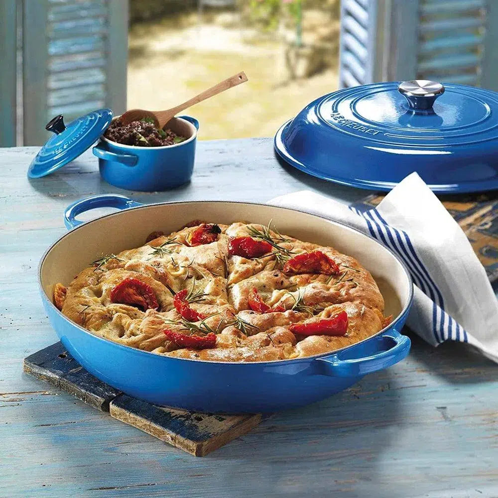 Caçarola Buffet Signature Azul Marseille 3,2L 30cm Le Creuset