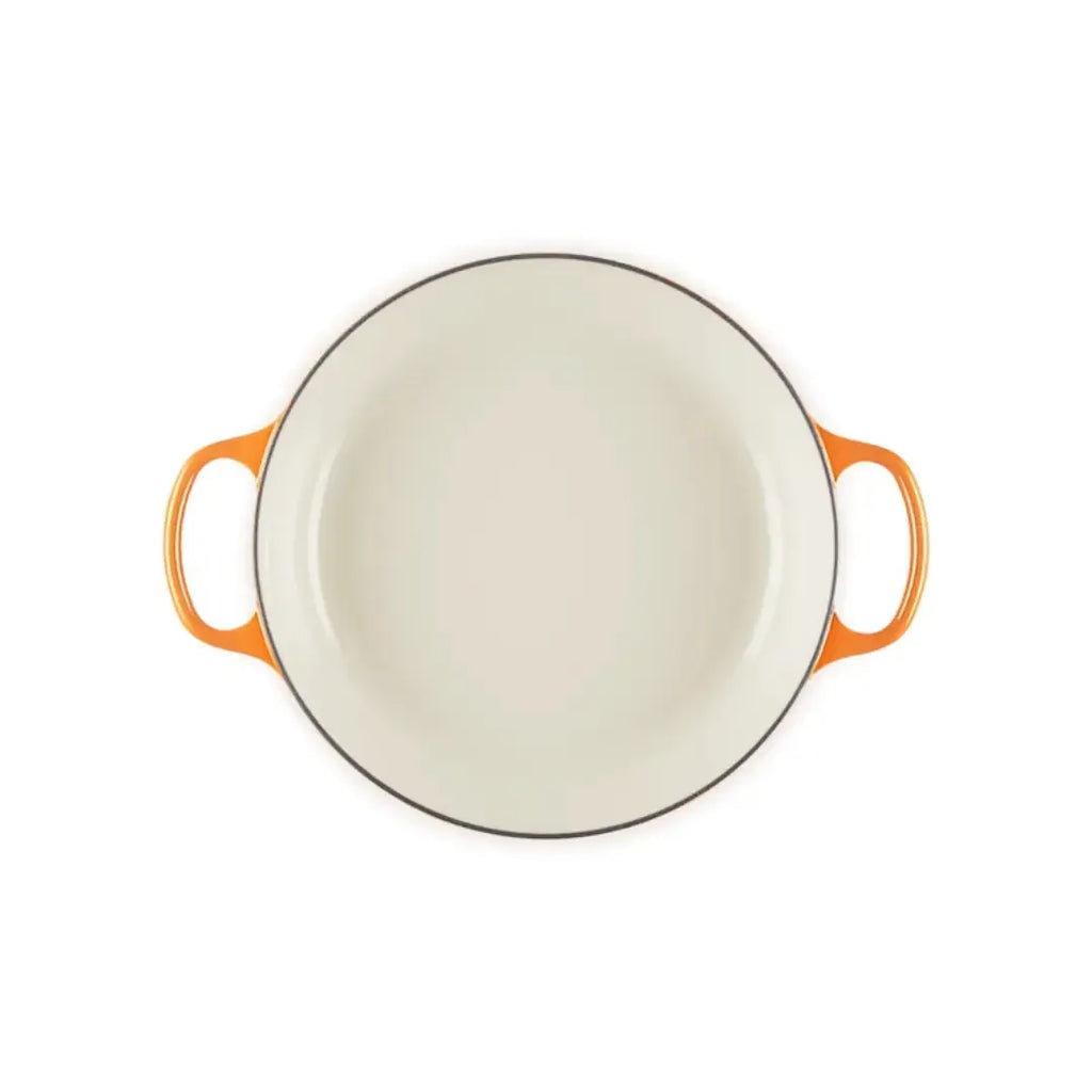 Caçarola Buffet Signature Flamme Dorée com Pegador Dourado 3,5L 30cm Le Creuset