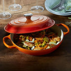 Caçarola Buffet Signature Laranja 3,2L 30cm Le Creuset