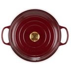 Caçarola Buffet Signature Rhone com Pegador Dourado 3,2L 30cm Le Creuset