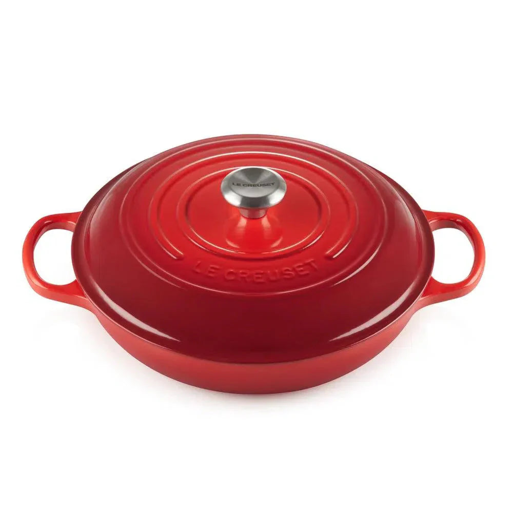 Caçarola Buffet Signature Vermelha 3,2L 30cm Le Creuset
