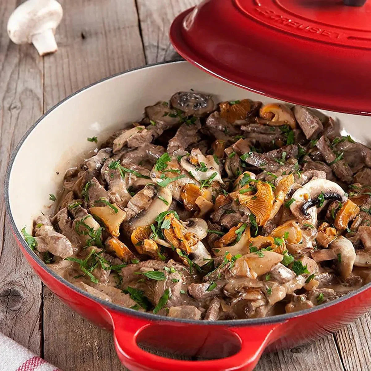 Caçarola Buffet Signature Vermelha 3,2L 30cm Le Creuset