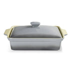 Caçarola Cerâmica Cinza Degradê 33x22x11,3cm Atmosfera