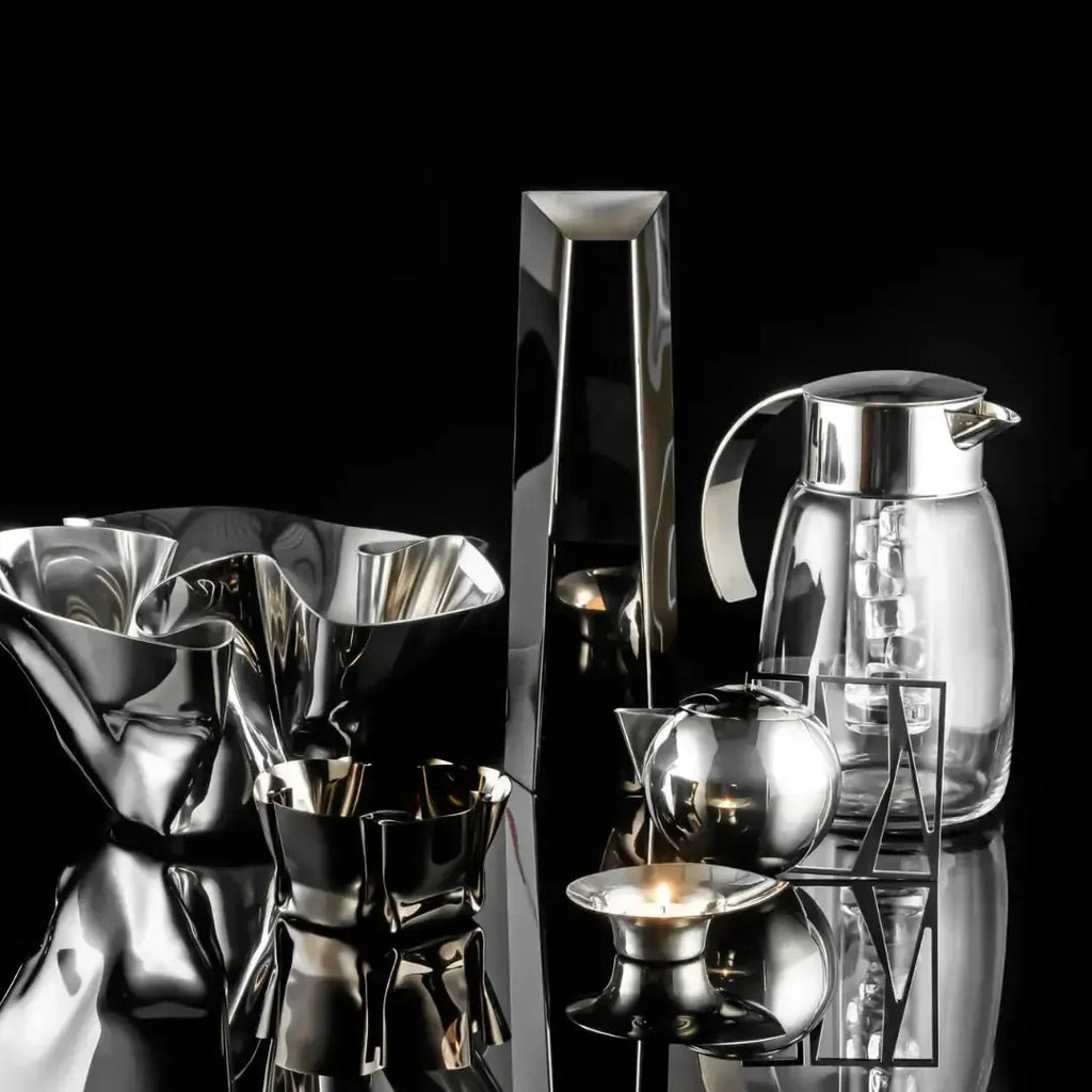Cachepot / Fruteira / Balde Gelo Fiori Inox Riva