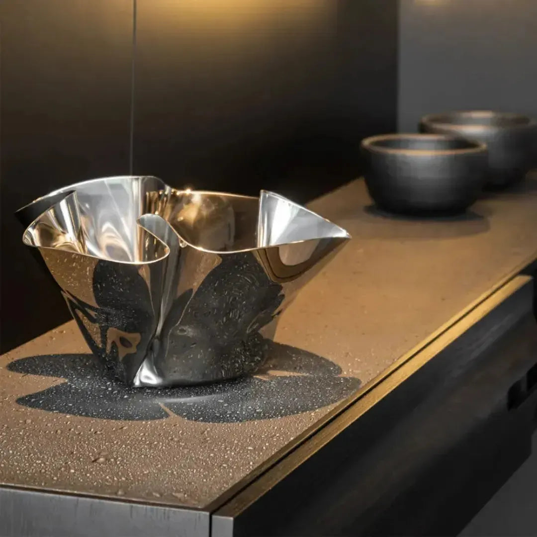 Cachepot / Fruteira / Balde Gelo Fiori Inox Riva